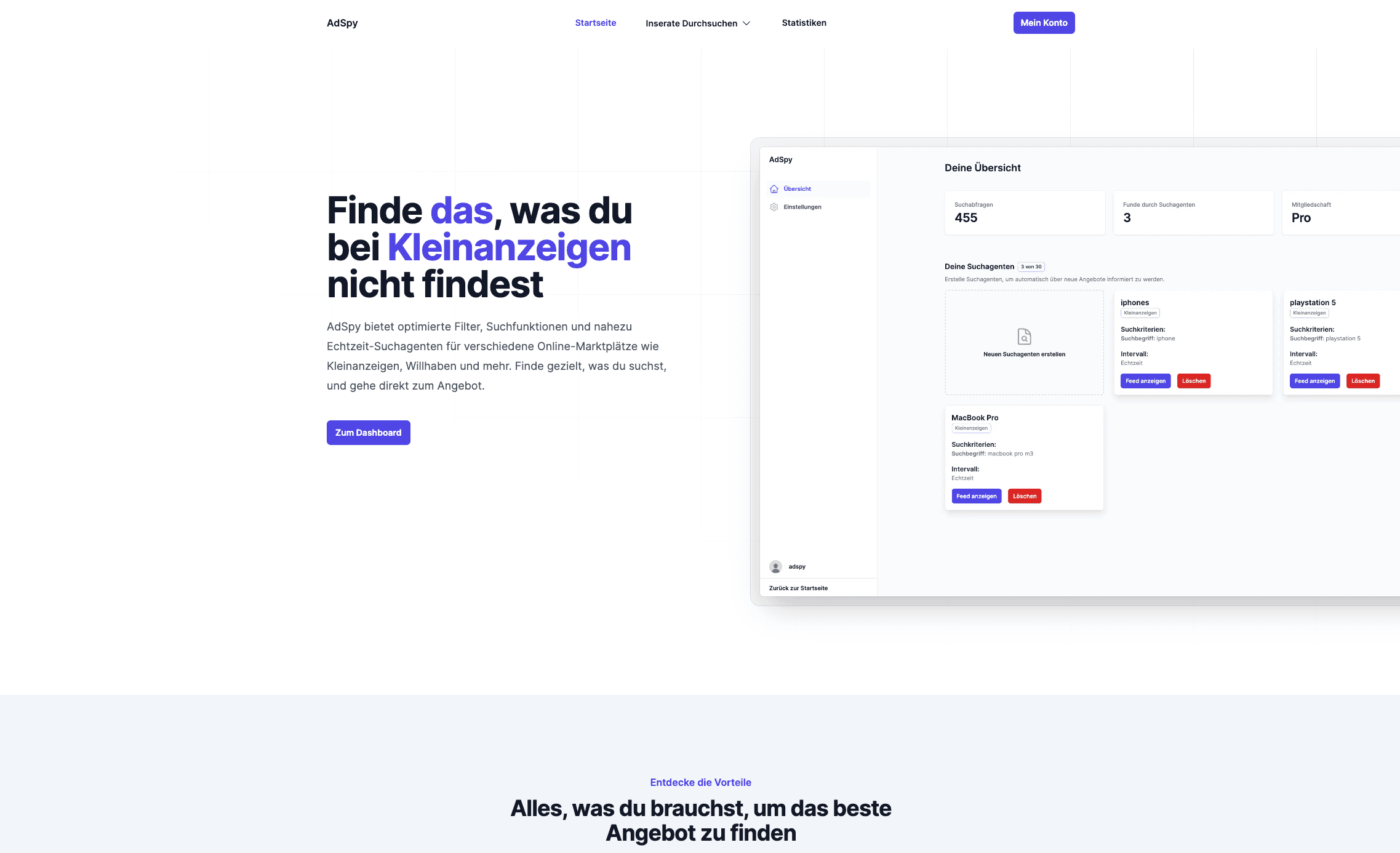 AdSpy - Platform for Searching Online Marketplaces