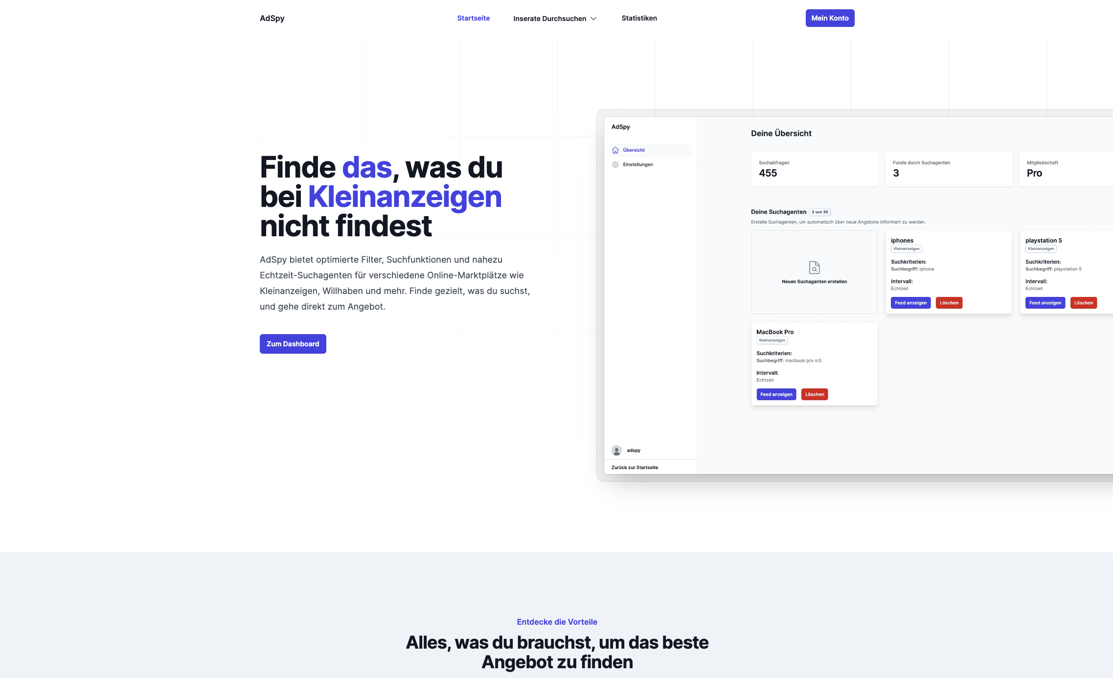 Landing Page